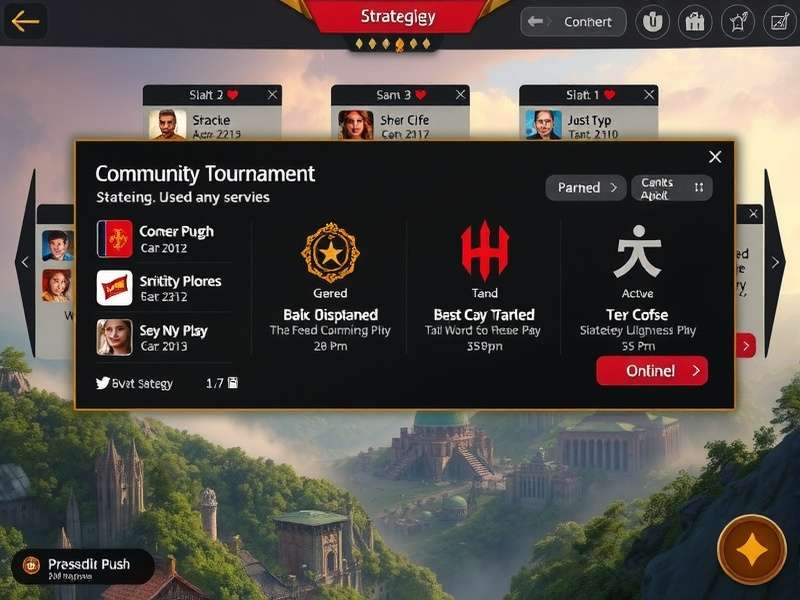 Prosperity Pinnacle Push strategy planning interface