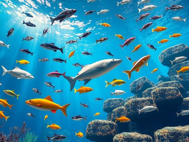 Indian Ocean Aquarium visual details and realistic water effects