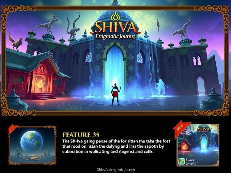 Shiva S Enigmatic Journey gameplay screenshot showing mystical environments