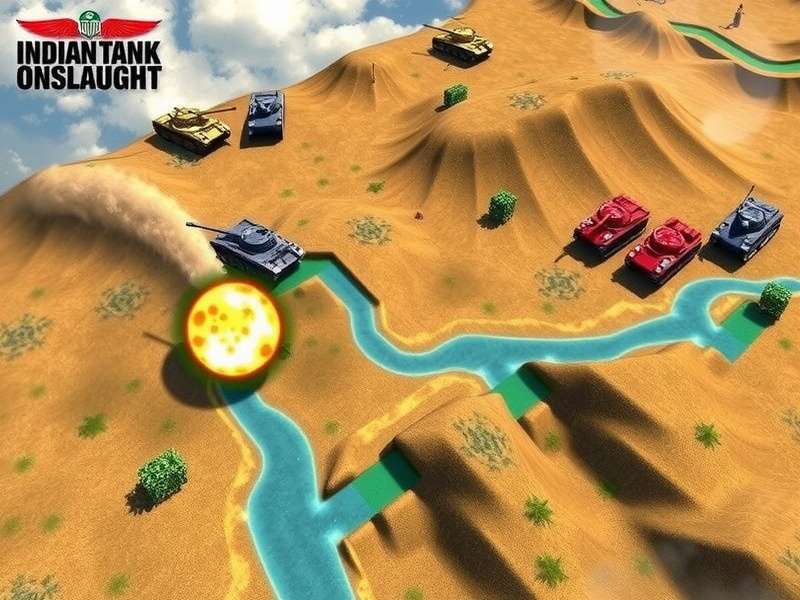 Indian Tank Onslaught Himalayan battlefield environment