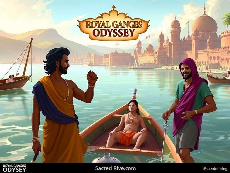 Royal Ganges Odyssey Game Visual - Sacred River Journey