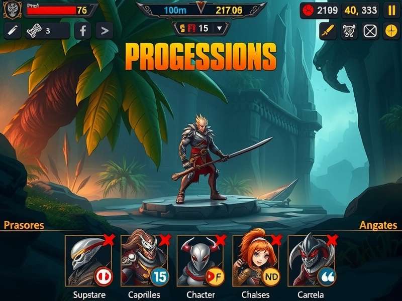 Predator King Invincible character progression interface