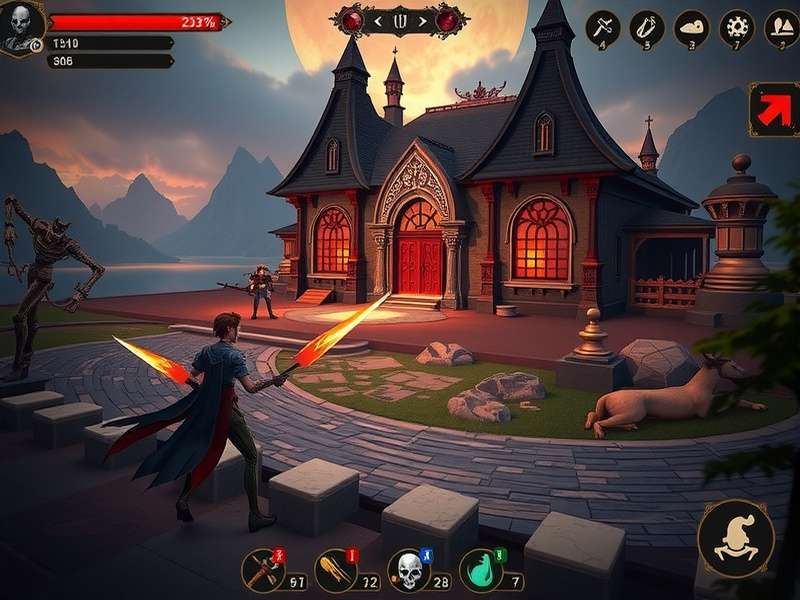 Fennel Moon Overlord gameplay combat screenshot