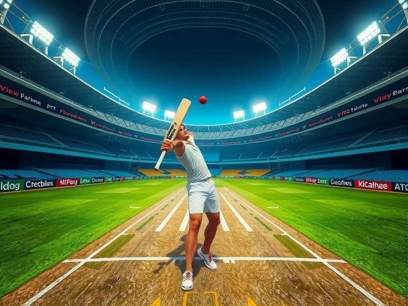 VR Cricket Powerhouse stadium environment