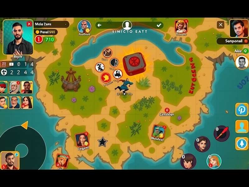 Bhaji Battle Royale gameplay screenshot showing character combat