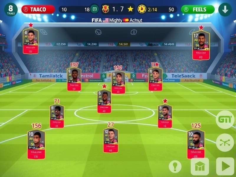 FIFA Mobile Mighty Midfielders player card examples