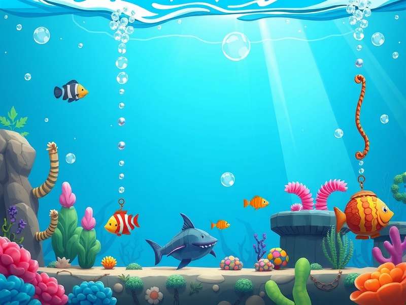 Different biomes in Shiny Aquatic Quest