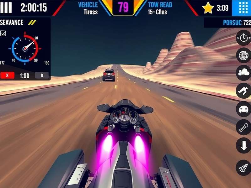 Advanced racing strategy visualization in Vasco Thunder Bolt