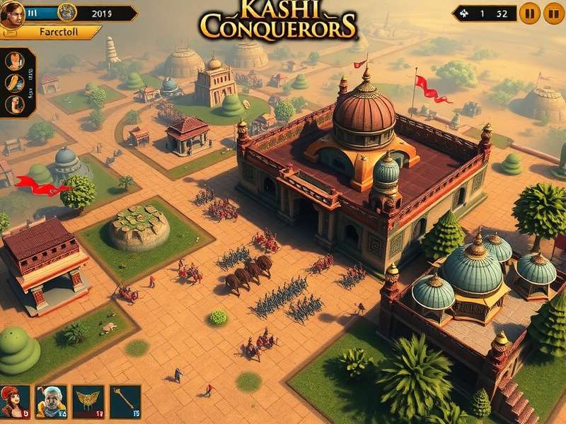 Kashi Conquerors empire management interface