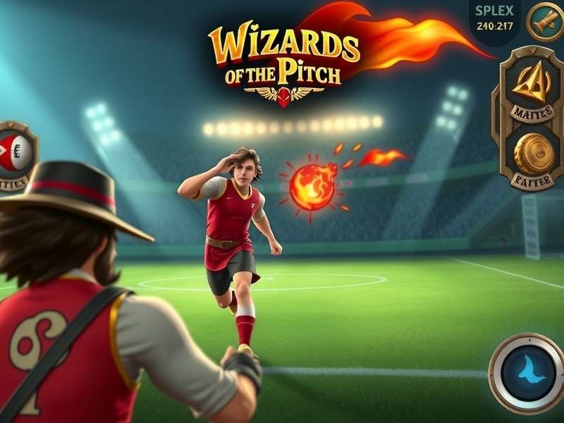 Wizards Of The Pitch magical football gameplay