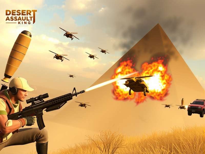Desert Assault King gameplay screenshot