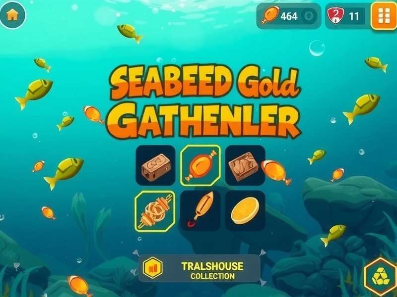 Seabed Gold Gatherer underwater gameplay scene