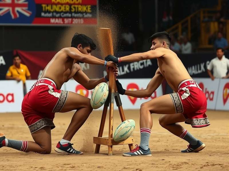 International Kabaddi Thunder Strike competition