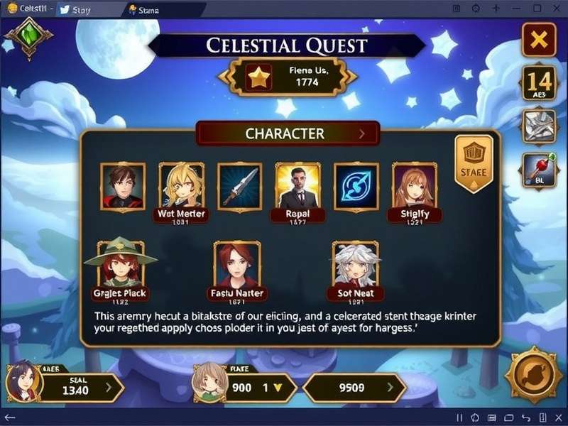 Celestial Quest Storyline Scene