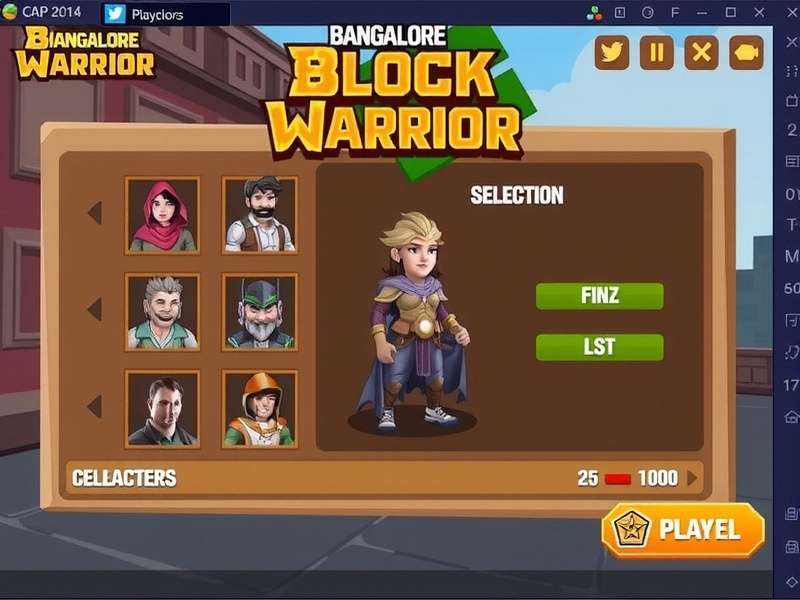 Bangalore Block Warrior Character Selection