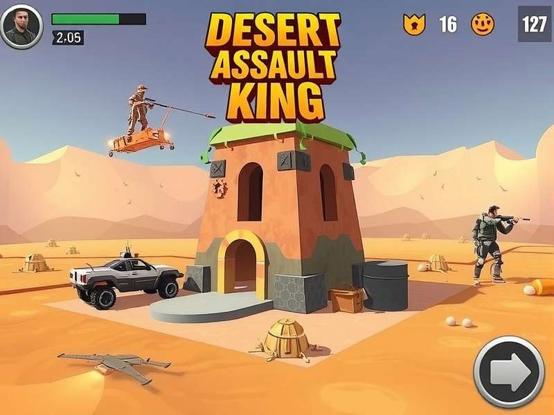 Desert Assault King combat mechanics