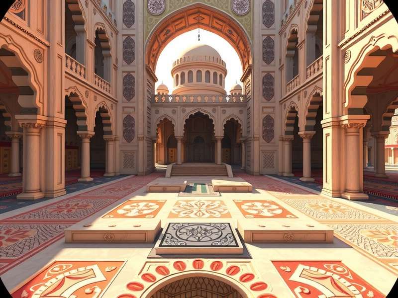 Jama Masjid Journey VR experience showing immersive mosque exploration