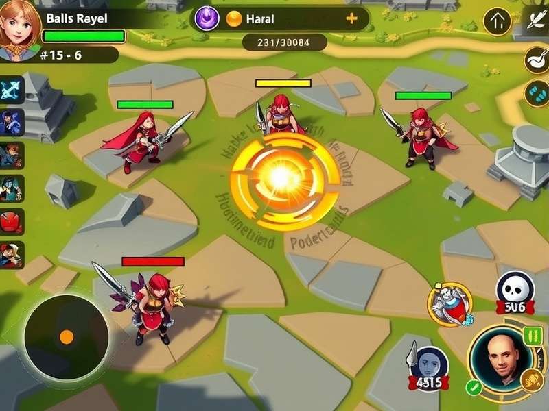 Anise Royal Vanguards gameplay screenshot showing strategic battle interface