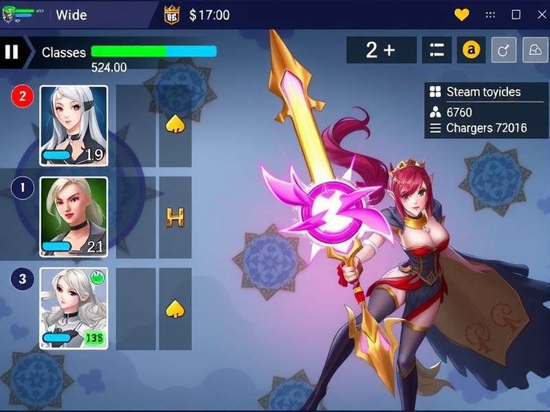 Advanced battle strategy illustration in Anise Royal Vanguards