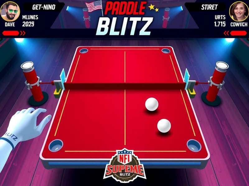 Paddle Supreme Blitz gameplay action