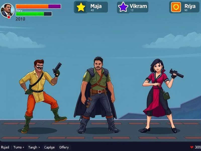 Mumbai Maulers Madness gameplay screenshot
