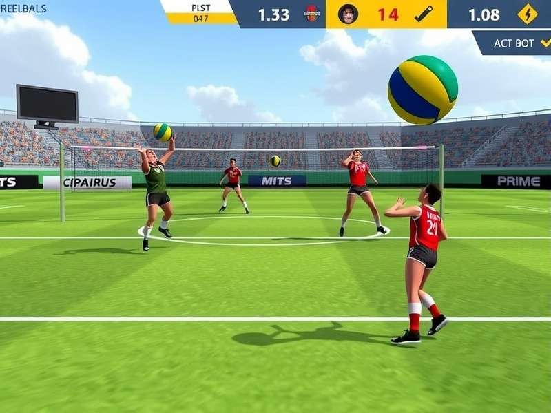 Prime Volley Blitz customization options and team management