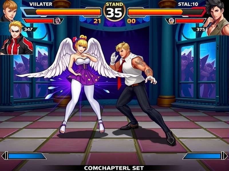 Valiant Fighter Legend gameplay screenshot showing character combat