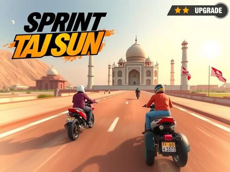 Sprint Under Taj Sun festival racing environment