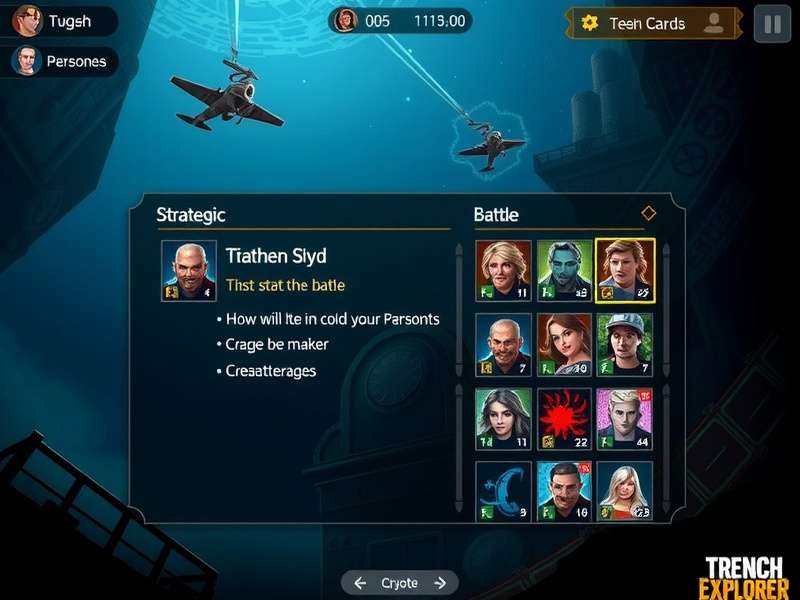 Trench Explorer Supreme multiplayer battle interface