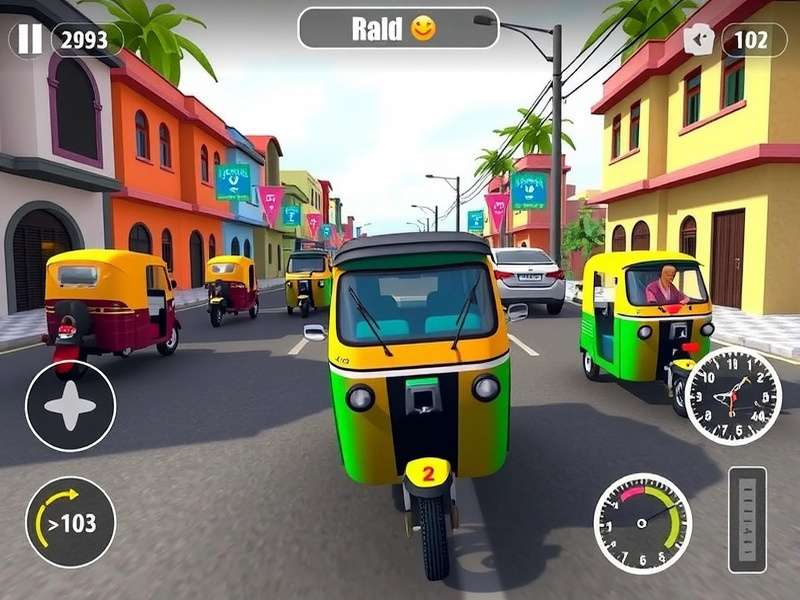 Tuk Tuk Extreme Challenge feature showcase with multiple game modes