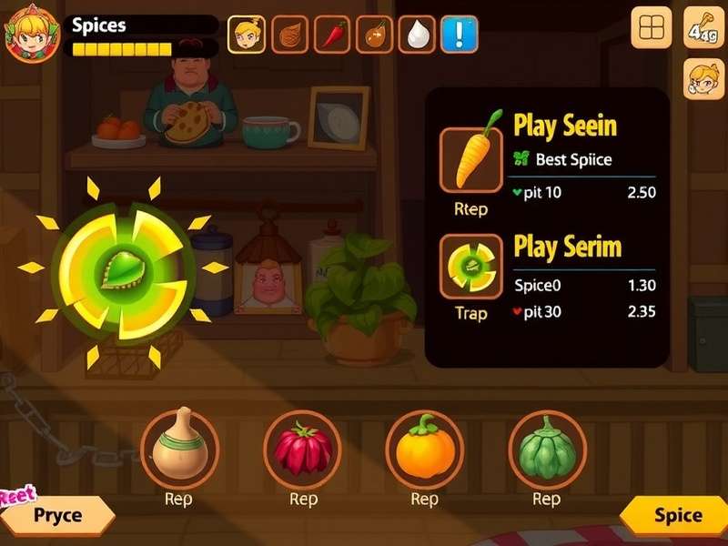 Curry Quest Hero character lineup showing diverse protagonists