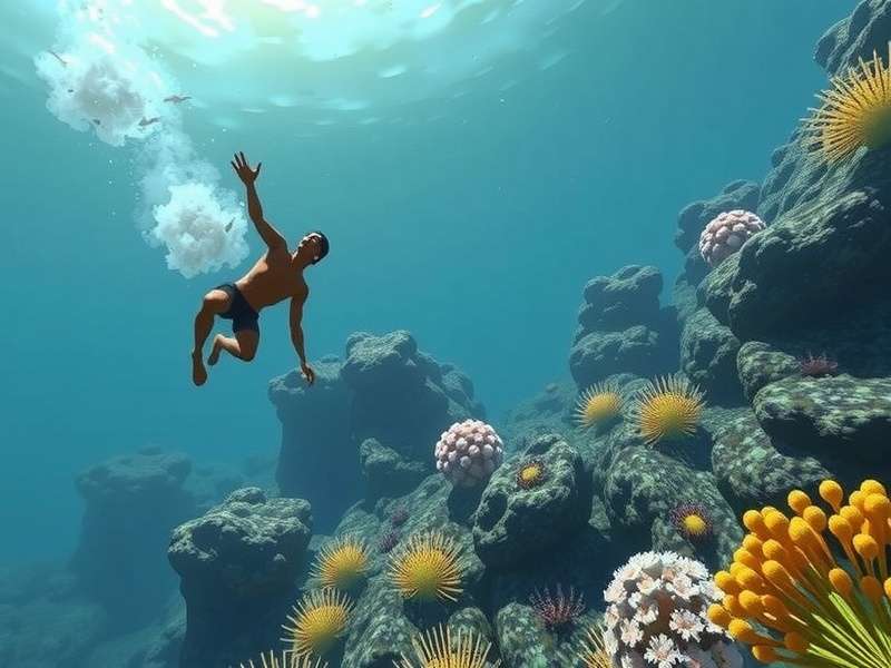 Indian Oceanic Wonders gameplay showing underwater exploration