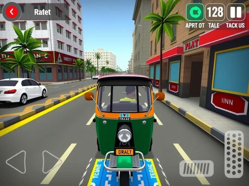Advanced racing strategies in Rickshaw Pro Challenge