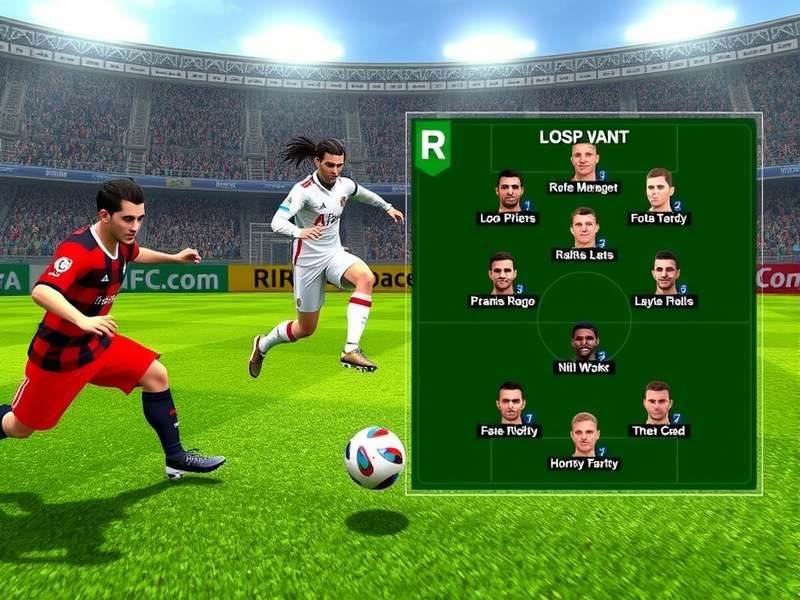RR FC Ultimate Victory Gameplay RR FC Ultimate Victory gameplay screenshot showing realistic football action
