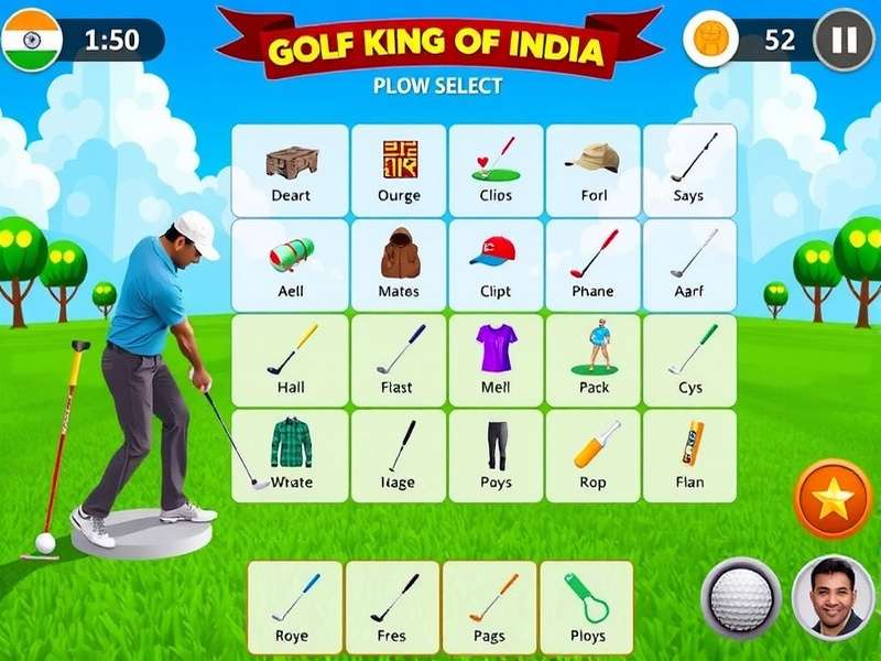 Golf King Of India gameplay screenshot