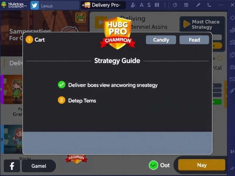 Delivery Pro Champion Game Interface
