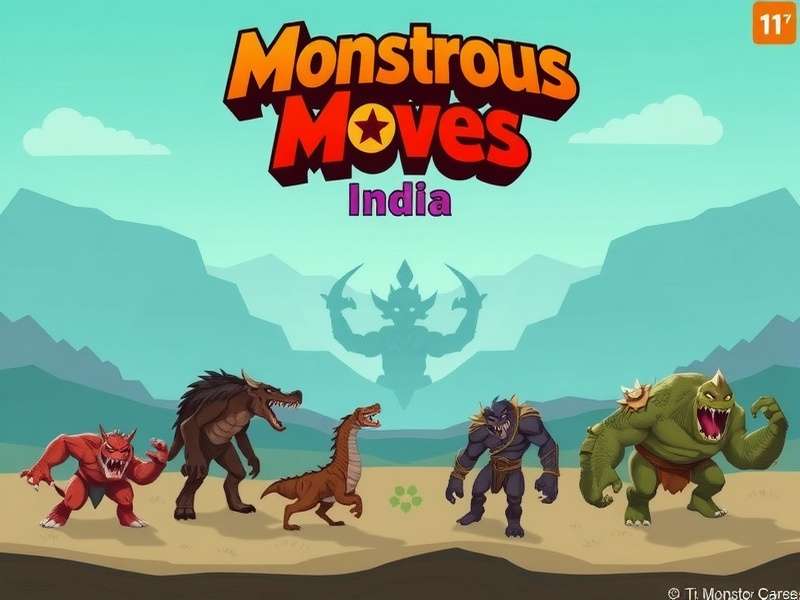 Monstrous Moves India character collection screen