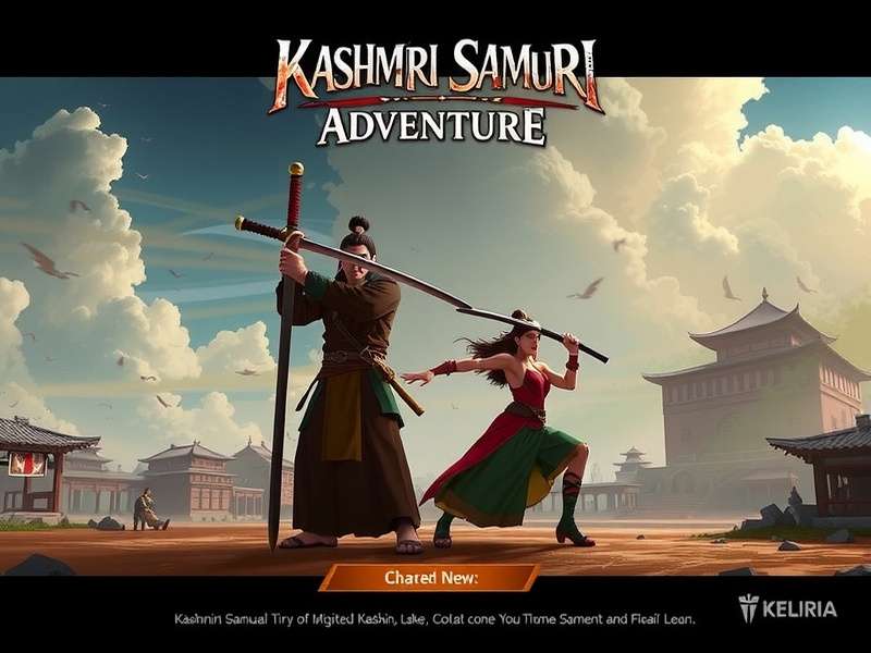Kashmiri Samurai Adventure story scene