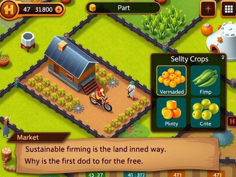 Heroic Harvest India Edition educational content about sustainable farming