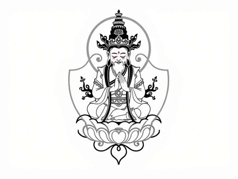 Peaceful Phad Art Generator Interface