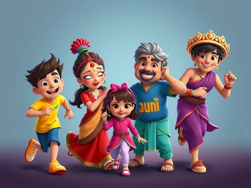 Vikram character from Bombay Run Legend